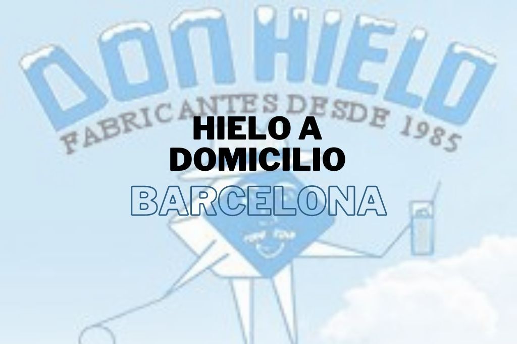 HIELO A BARCELONA | Proveedor Don Hielo⭐